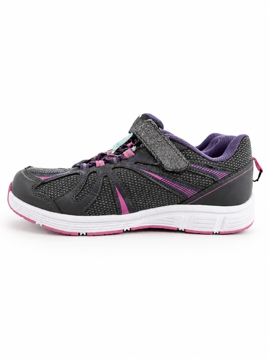 Danskin Other - Danskin Now Girls Athletic Shoes Size 6 Gray Pink Sparkle Sneakers NWT W/Stain
